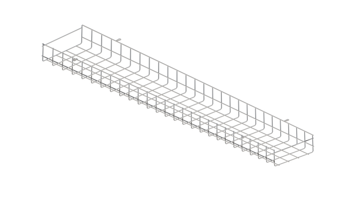 14 676 Решетка защитная 1300х200 (белая). Фото 1